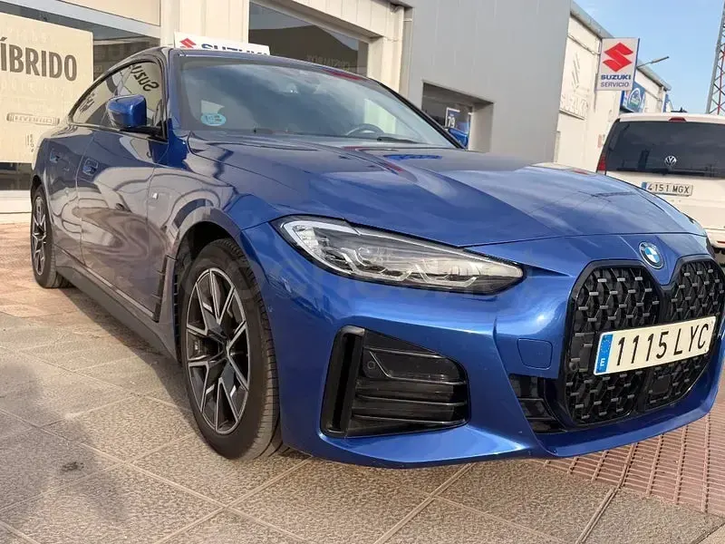 Usado BMW 420 184 CV (135 kW) 2022 Azul Coupe
