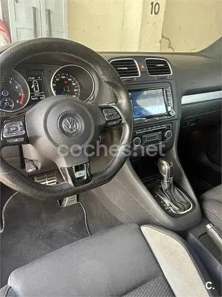 Usado VW Golf VI R 270 CV (198 kW) 2011 Negro Berlina
