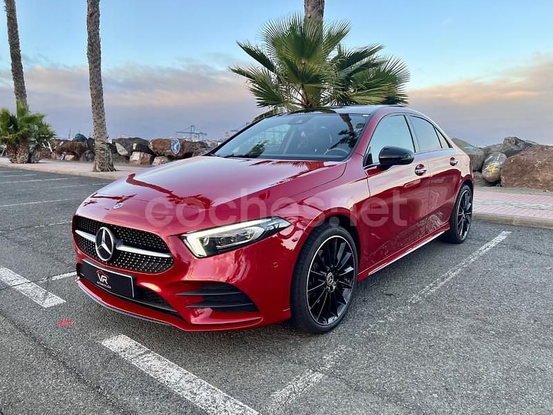 Rojo Usado 2022 Mercedes A250 Berlina | 33.490 € (Precio justo) - Imagen 1/4