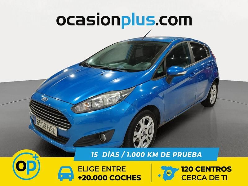 Azul Usado 2013 Ford Fiesta Trend Utilitario | 7190 € - Imagen 1/4