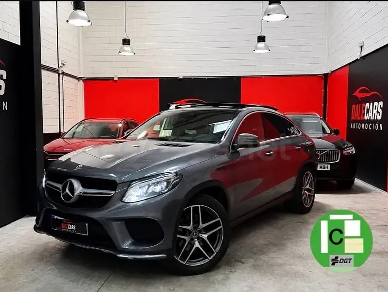 Usado Mercedes GLE350 258 CV (189 kW) 2018 Gris / plata SUV
