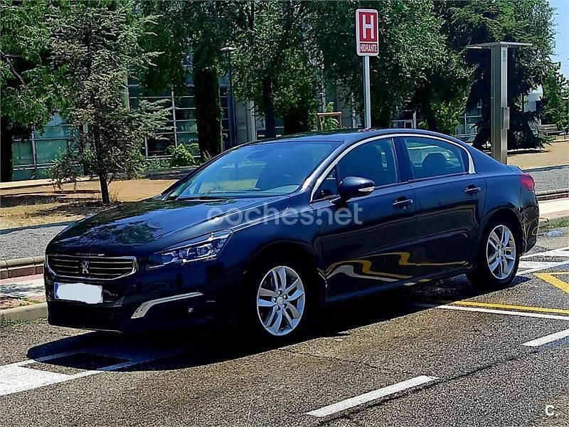 Usado Peugeot 508 Active 165 CV (121 kW) 2015 Negro Berlina