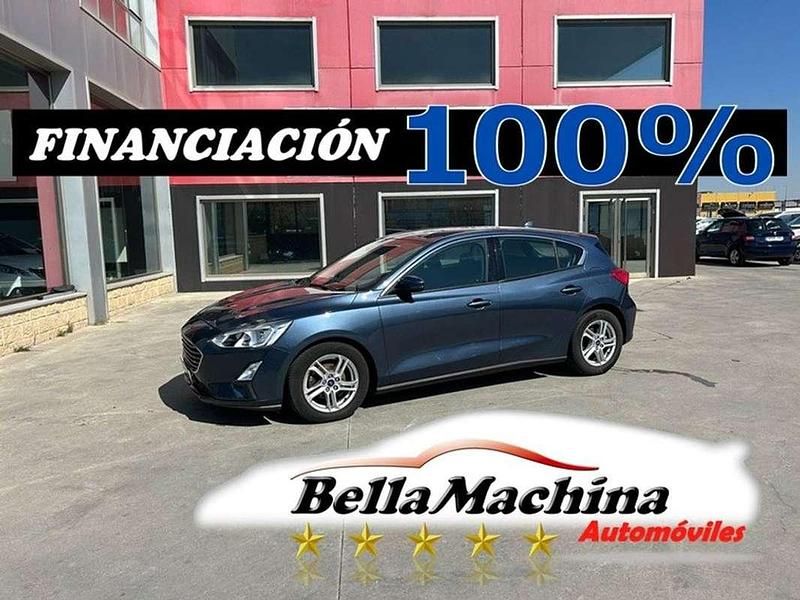Azul Usado 2019 Ford Focus Trend+ Berlina | 9775 € (Un poco caro) - Imagen 1/4