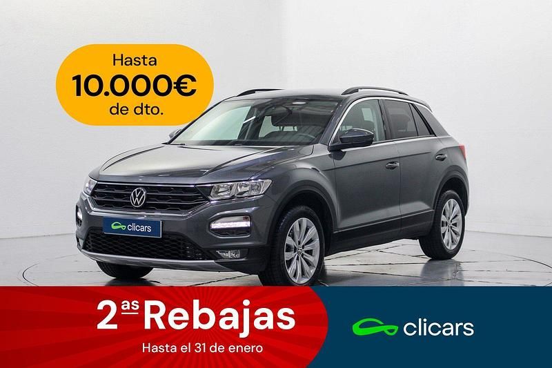 Gris / plata Usado 2021 VW T-Roc Advance SUV | 21.990 € (Buen precio) - Imagen 1/4