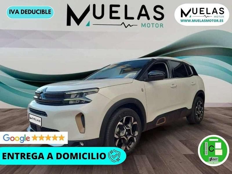 Blanco Usado 2023 Citroën C5 Aircross PureTech SUV | 25.490 € (Caro) - Imagen 1/4