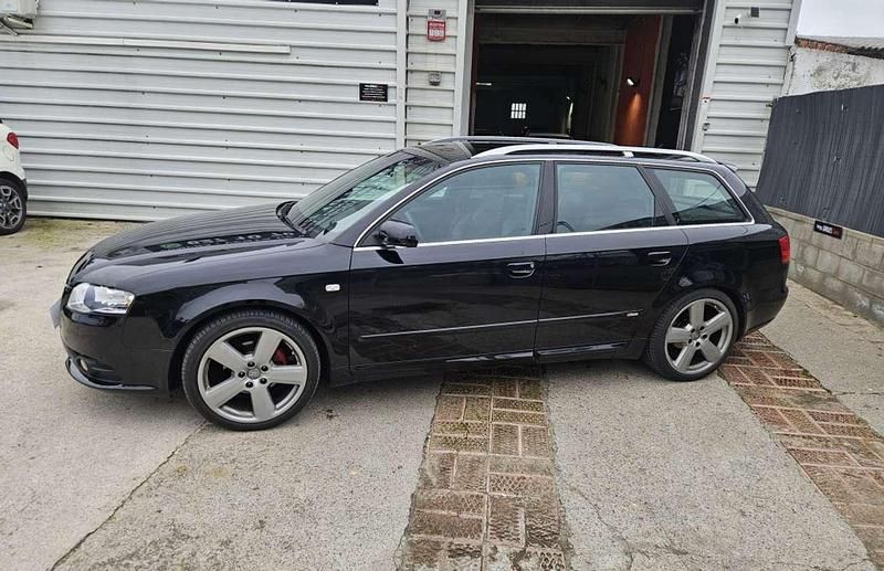 Usado Audi A4 S-Line 140 CV (102 kW) 2006 Negro Familiar