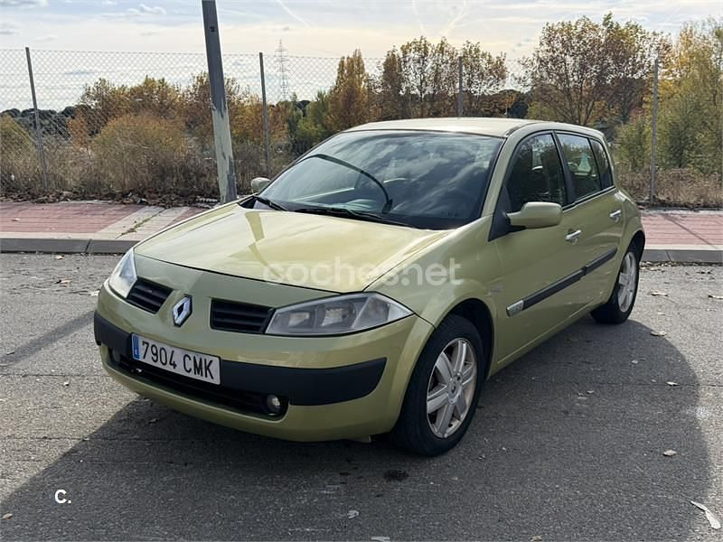 Amarillo Usado 2003 Renault Mégane II Expression Berlina | 2499 € (Precio justo) - Imagen 1/4