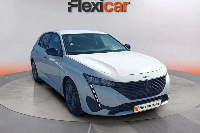 Blanco Usado 2022 Peugeot 308 Allure Berlina | 14.490 € (Precio justo) - Imagen 1/4