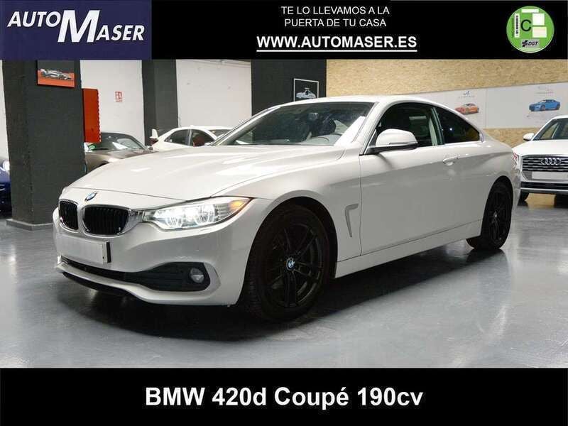 Blanco Usado 2017 BMW 420 Descapotable | 20.100 € (Super precio) - Imagen 1/4