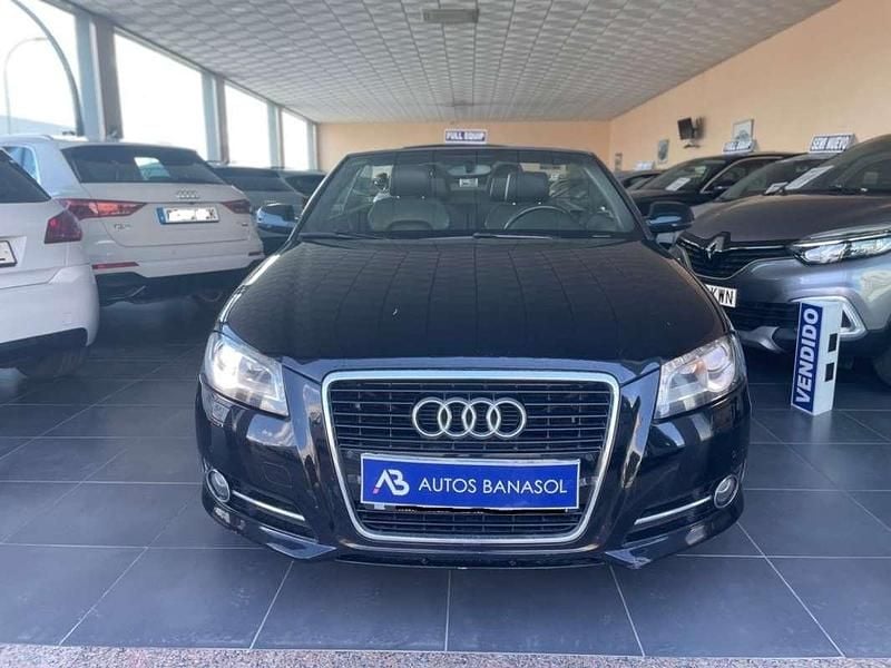 Negro Usado 2013 Audi A3 Cabriolet Attraction Descapotable | 11.900 € (Buen precio) - Imagen 1/4
