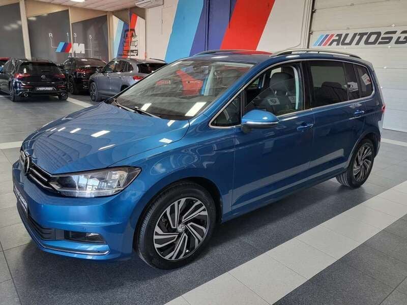 Azul Usado 2020 VW Touran Advance Monovolumen | 22.990 € (Precio justo) - Imagen 1/4