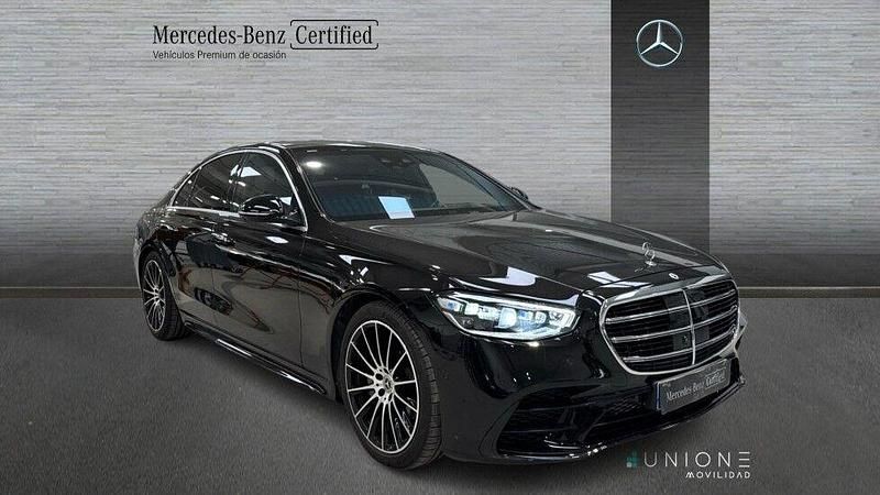 Usado Mercedes S500 AMG line 435 CV (319 kW) 2021 Negro Berlina