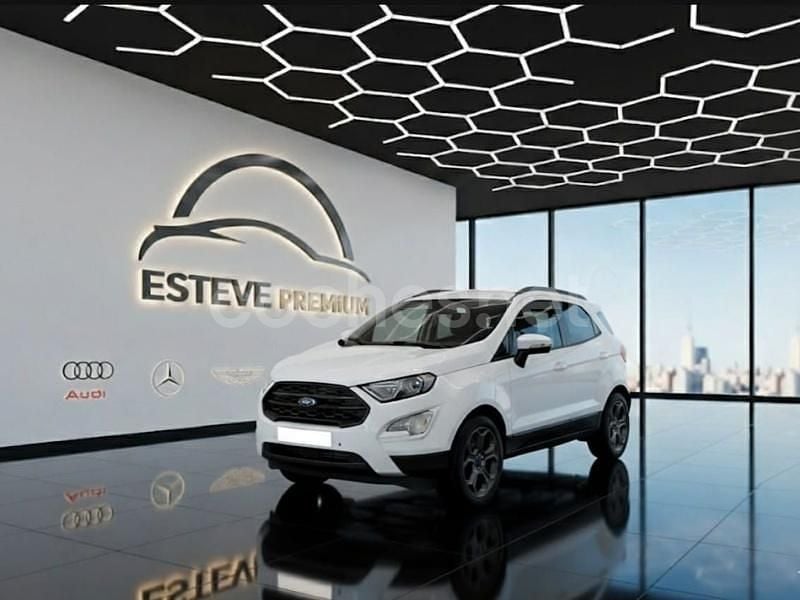 Usado Ford Ecosport ST-Line 125 CV (91 kW) 2020 Blanco SUV