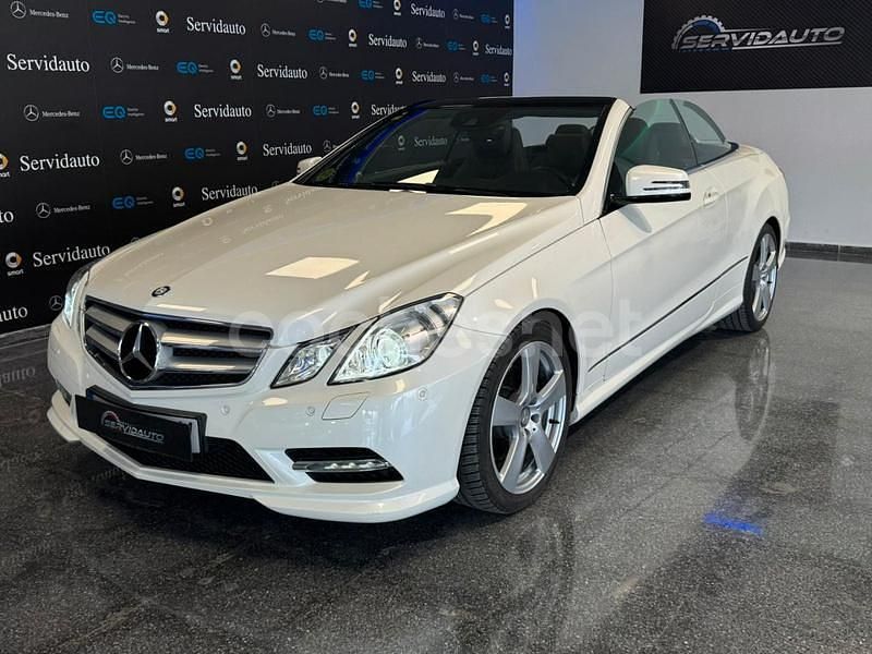 Blanco Usado 2013 Mercedes E250 Descapotable | 20.999 € (Super precio) - Imagen 1/4