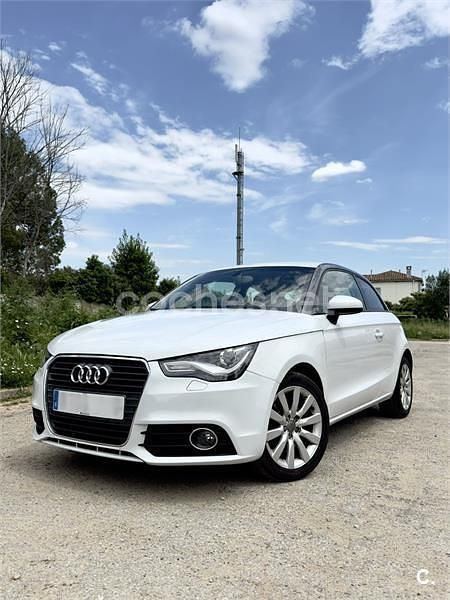 Usado Audi A1 Ambition 105 CV (77 kW) 2014 Blanco Utilitario