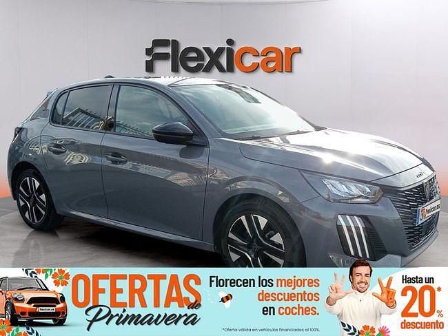 Usado Peugeot 208 Allure 100 CV (73 kW) 2025 Gris Utilitario