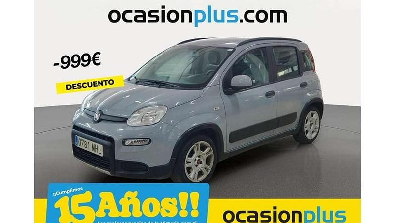 Gris Usado 2023 Fiat Panda Utilitario | 9628 € (Buen precio) - Imagen 1/4