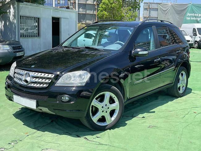 Negro Usado 2006 Mercedes ML320 SUV | 9900 € (Un poco caro) - Imagen 1/4