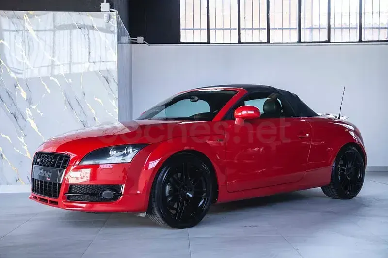 Usado Audi TT Roadster S-Line 200 CV (147 kW) 2008 Rojo Descapotable
