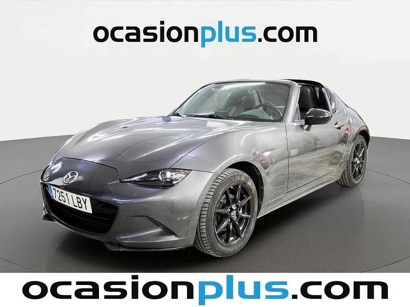 Usado Mazda MX5 132 CV (97 kW) 2019 Gris Descapotable