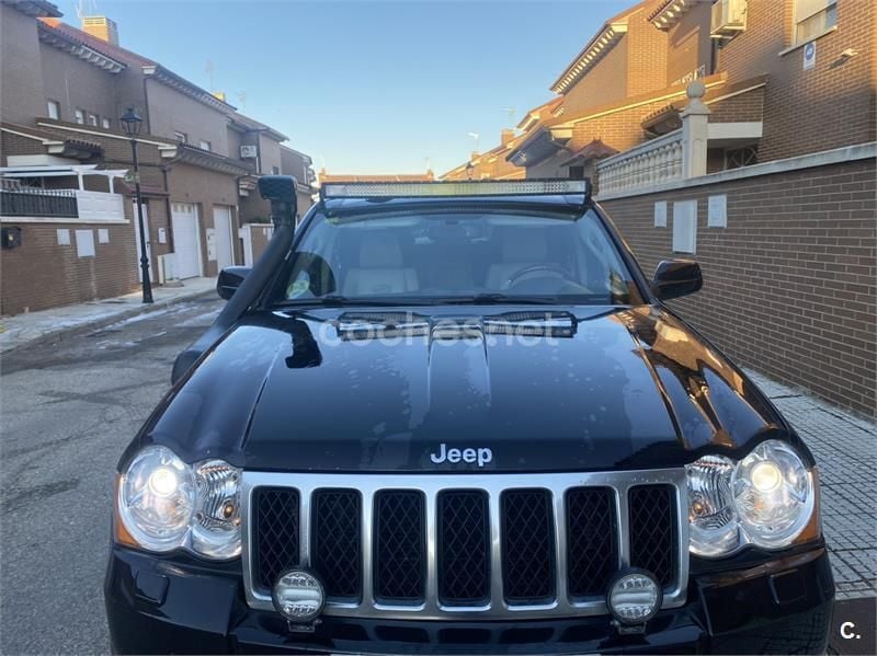 Negro Usado 2007 Jeep Grand Cherokee Overland SUV | 9999 € (Precio justo) - Imagen 1/4