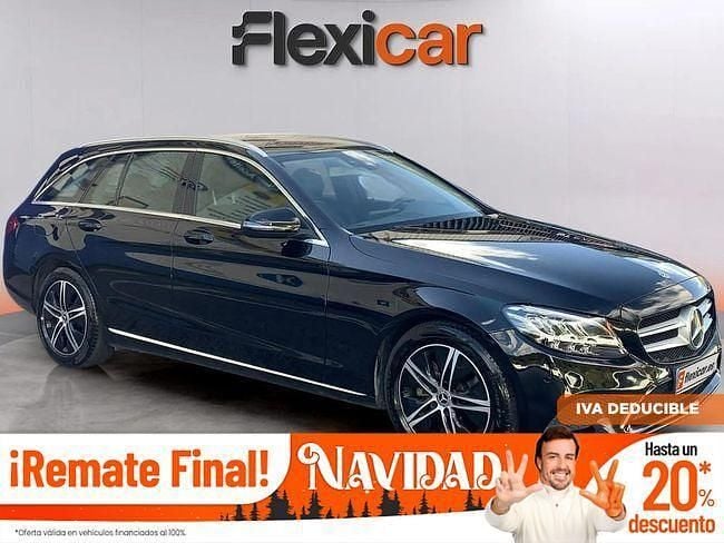 Negro Usado 2020 Mercedes C200 Familiar | 22.490 € (Buen precio) - Imagen 1/4