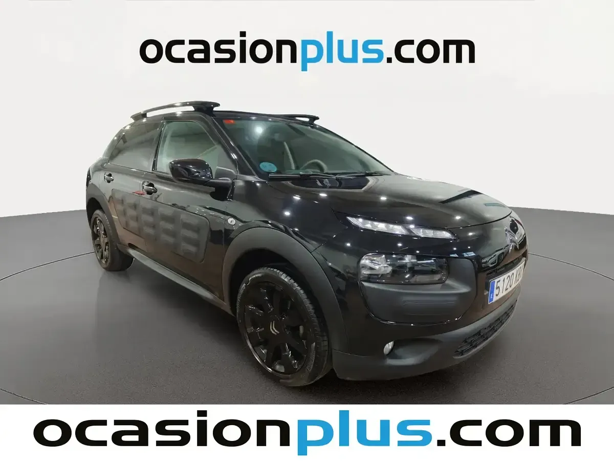 Usado Citroën C4 PureTech 110 CV (80 kW) 2017 Negro SUV