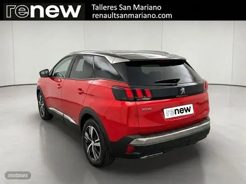 Usado Peugeot 3008 GT-line 131 CV (96 kW) 2018 Rojo SUV