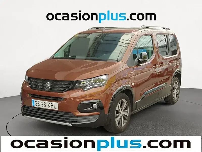 Marrón Usado 2018 Peugeot Rifter GT-line Monovolumen | 14.364 € (Buen precio) - Imagen 1/4