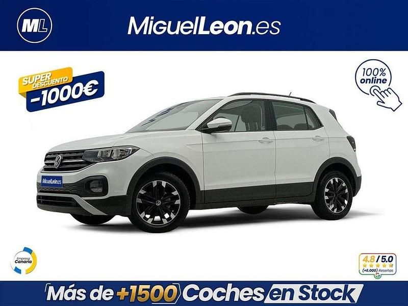 Blanco Usado 2021 VW T-Cross Edition SUV | 15.985 € (Precio justo) - Imagen 1/3