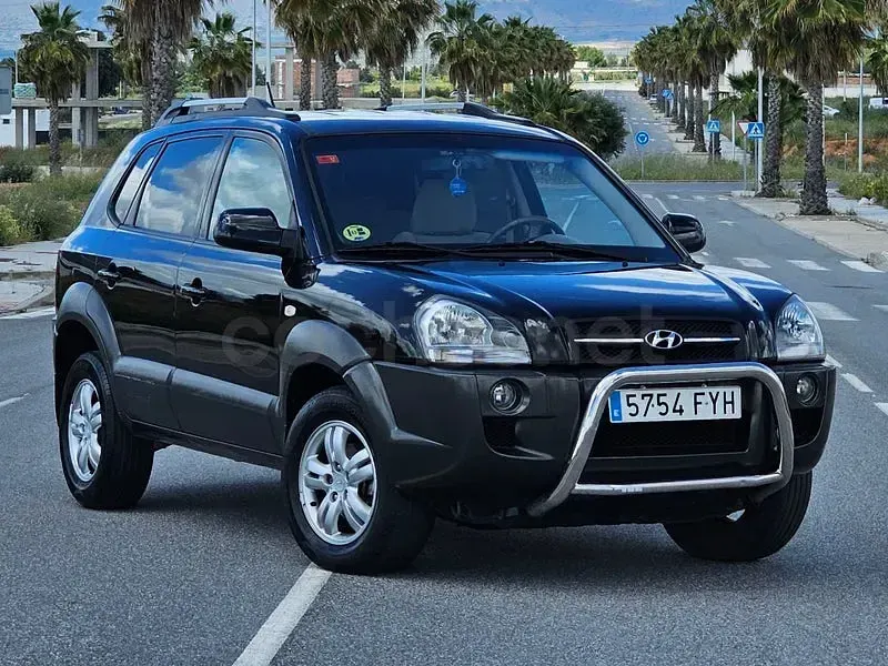 Usado Hyundai Tucson Classic 140 CV (102 kW) 2008 Negro SUV
