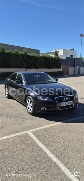 Usado Audi A4 143 CV (105 kW) 2011 Negro Berlina