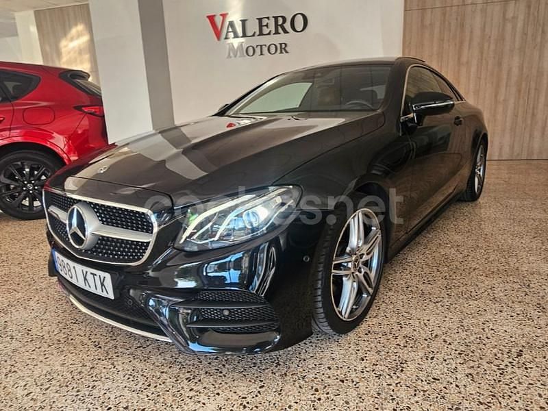 Usado Mercedes E220 194 CV (142 kW) 2019 Negro Coupe