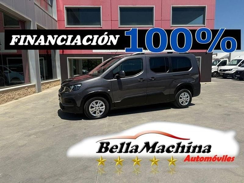 Gris Usado 2021 Peugeot Rifter Allure Monovolumen | 20.750 € (Precio justo) - Imagen 1/4