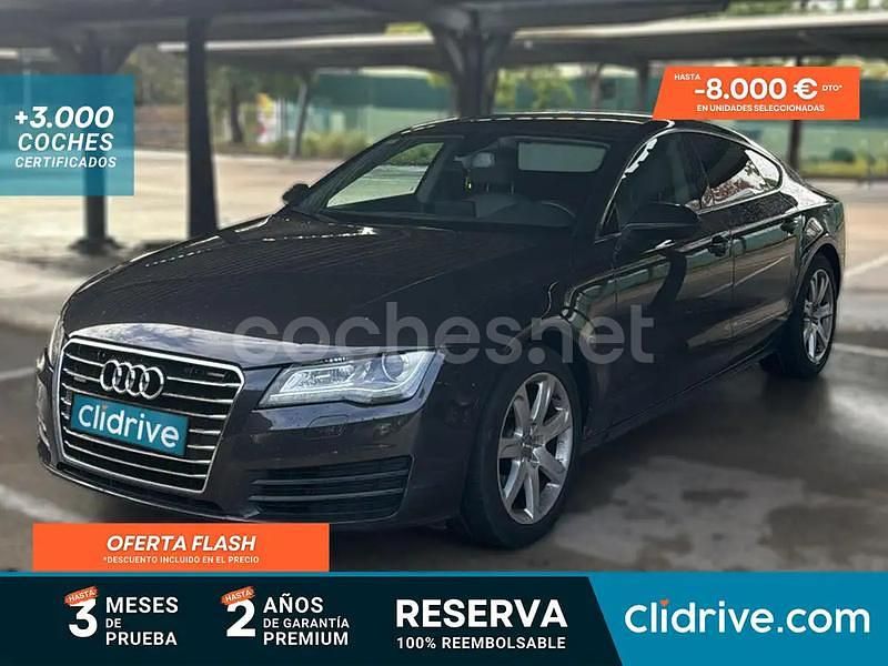 Negro Usado 2011 Audi A7 Sportback Premium Utilitario | 15.990 € (Precio justo) - Imagen 1/3