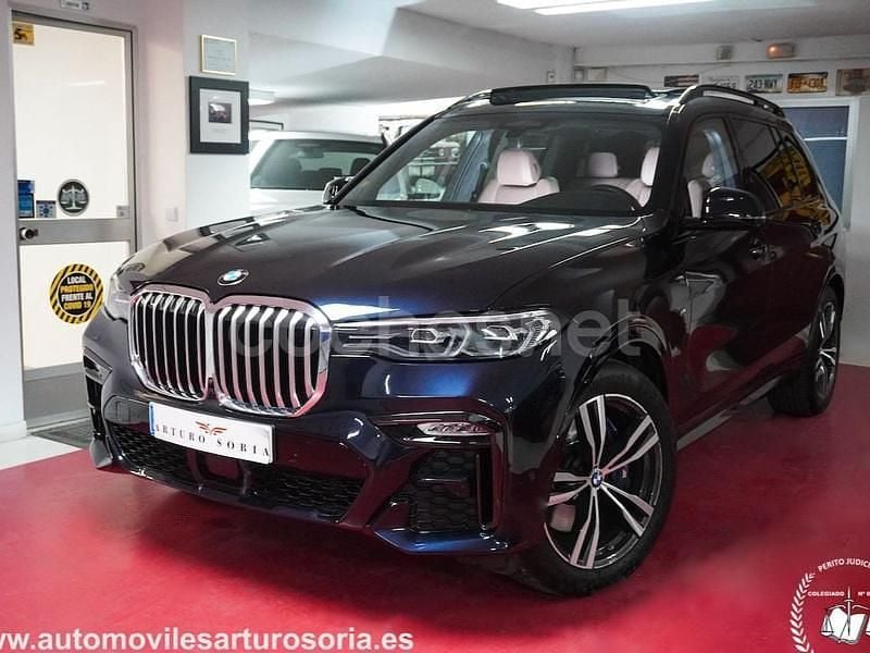 Azul Usado 2020 BMW X7 SUV | 68.000 € (Precio justo) - Imagen 1/4