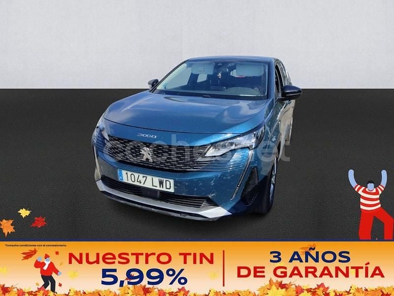 Azul Usado 2022 Peugeot 3008 Active SUV | 15.750 € (Super precio) - Imagen 1/2