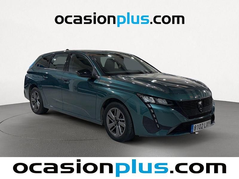 Usado Peugeot 308 SW Active 131 CV (96 kW) 2022 Azul Familiar