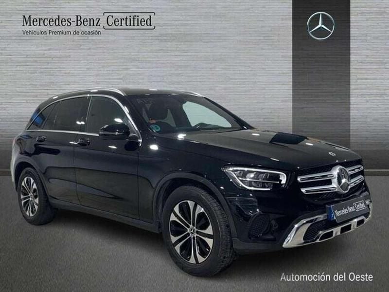Usado Mercedes GLC220 196 CV (144 kW) 2021 Negro SUV
