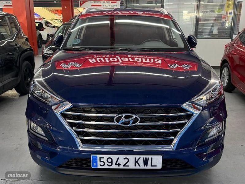 Usado Hyundai Tucson 136 CV (100 kW) 2019 Azul SUV