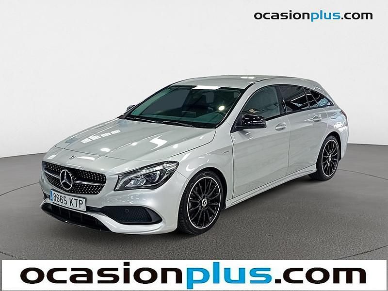 Gris plata Usado 2019 Mercedes CLA200 Shooting Brake AMG Familiar | 20.682 € (Super precio) - Imagen 1/4