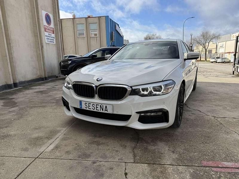 Usado BMW 520 Exclusive 190 CV (139 kW) 2018 Blanco Berlina