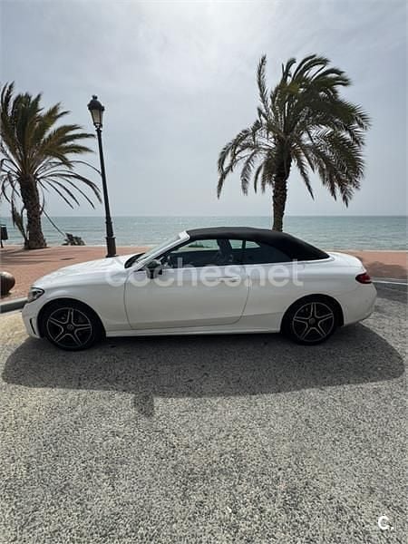 Usado Mercedes C200 184 CV (135 kW) 2018 Blanco Descapotable