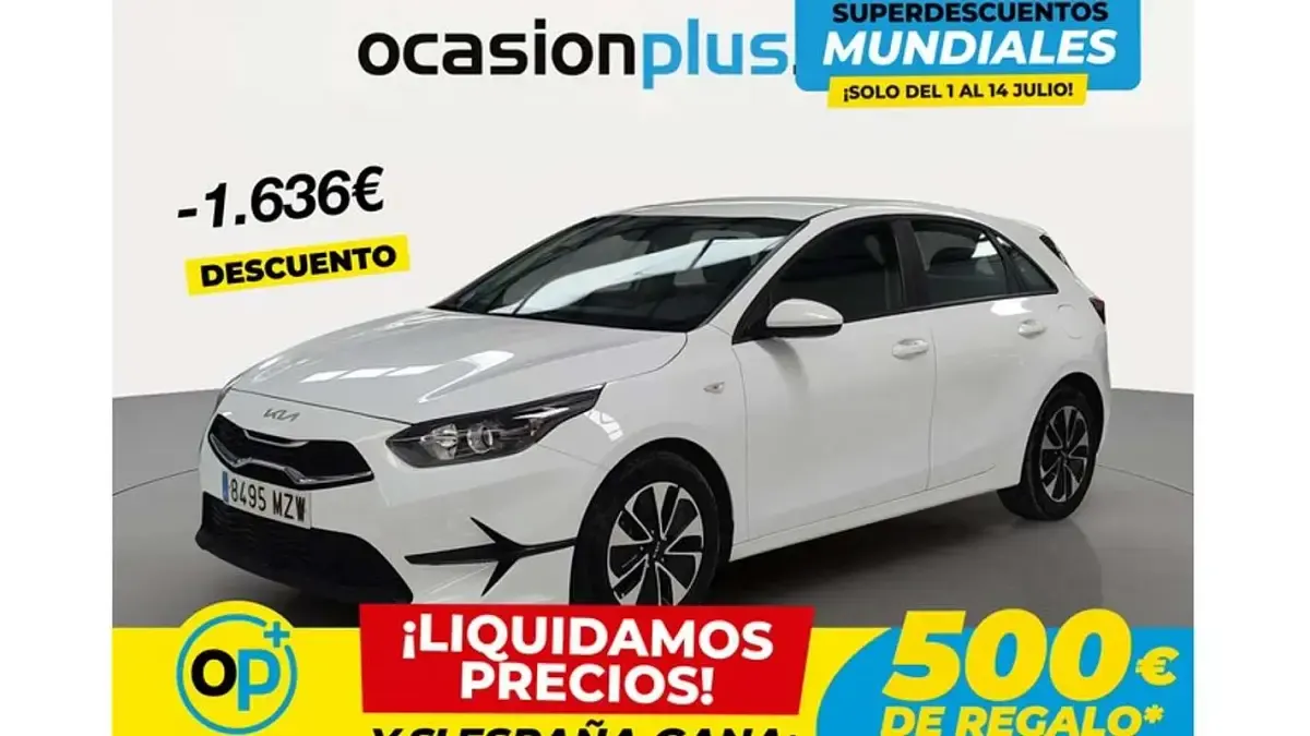 Usado Kia Ceed 101 CV (74 kW) 2025 Blanco Utilitario