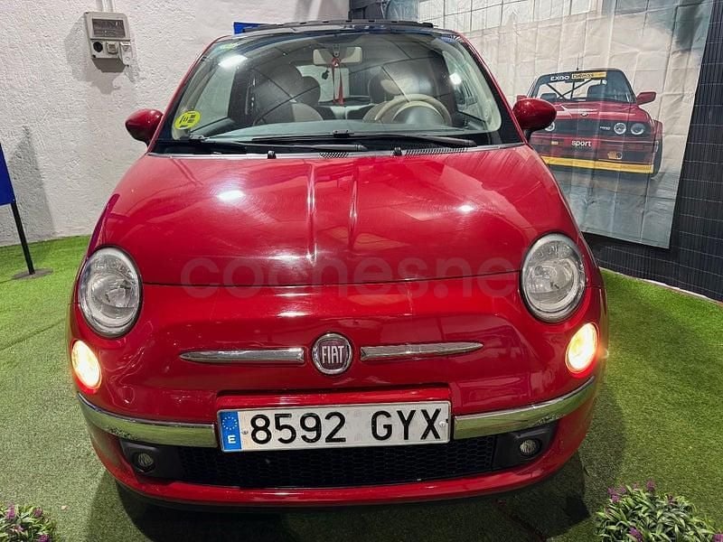 Usado Fiat 500 Lounge 95 CV (69 kW) 2010 Rojo Berlina