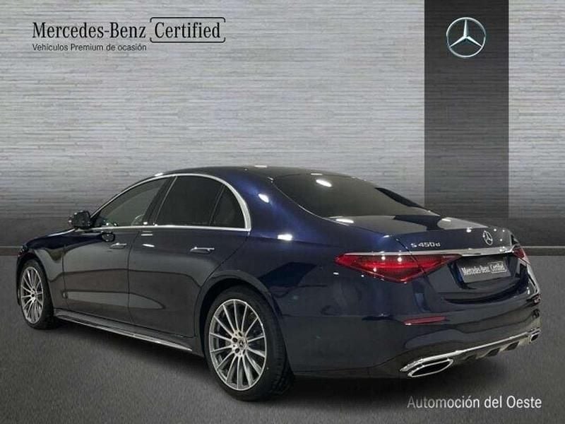 Usado Mercedes S450 AMG line 371 CV (272 kW) 2023 Azul Berlina