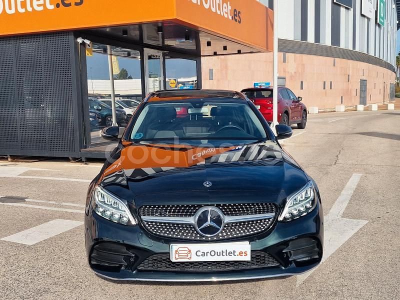 Usado Mercedes C220 194 CV (142 kW) 2019 Verde Familiar