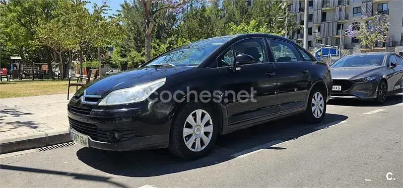 Usado Citroën C4 110 CV (80 kW) 2009 Negro Berlina