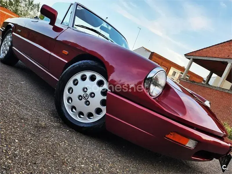 Usado Alfa Romeo Spider 126 CV (92 kW) 1990 Rojo Descapotable