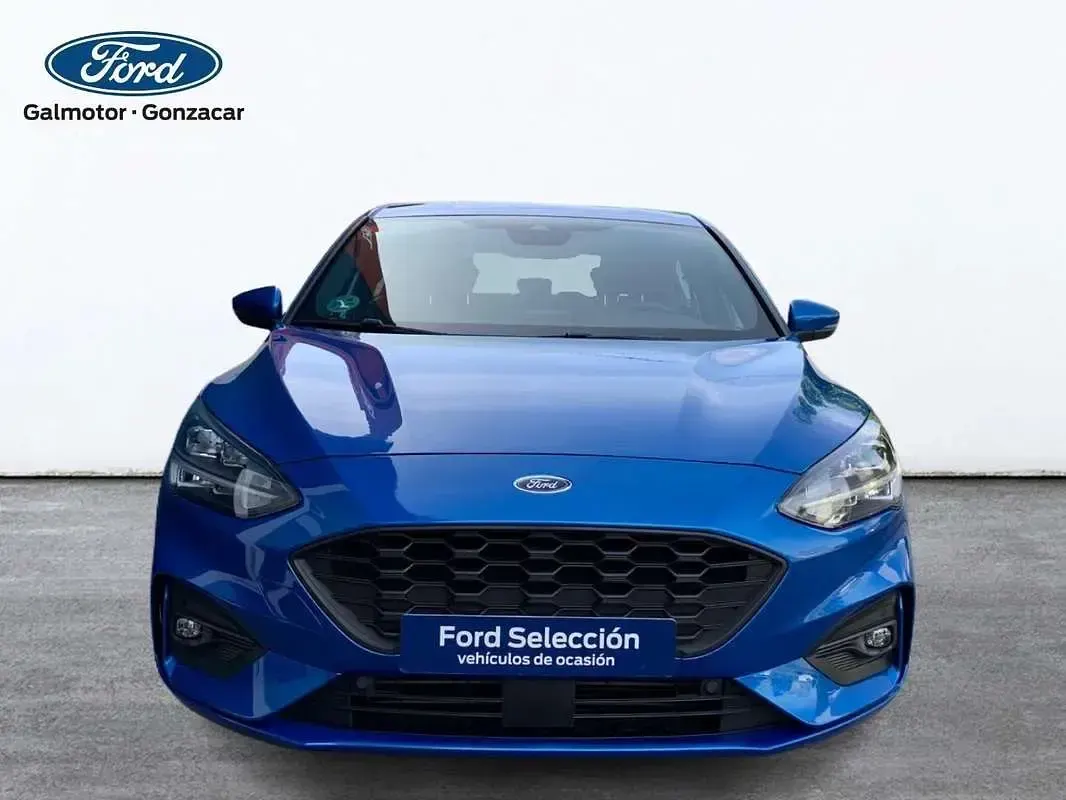 Usado Ford Focus ST-Line 125 CV (91 kW) 2021 Azul Utilitario